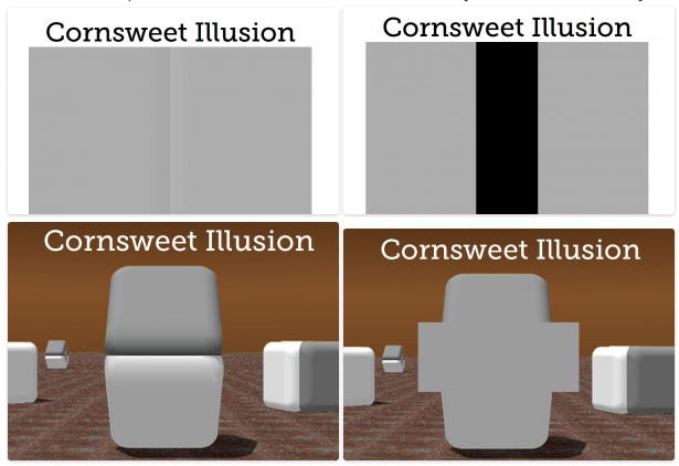 cornsweet illusion